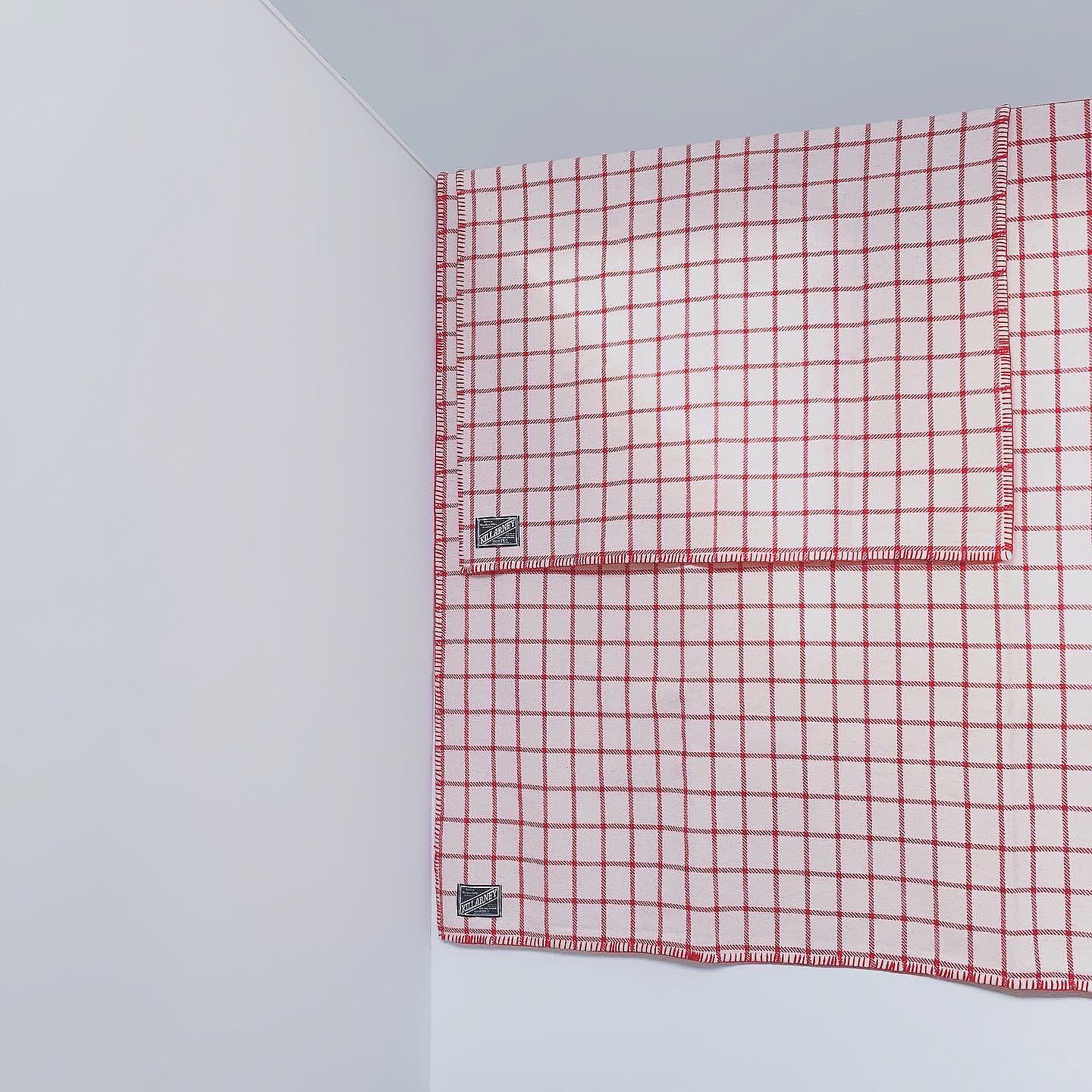 Kerry woollen mills / ウールブランケット (red) | Junge Blätter