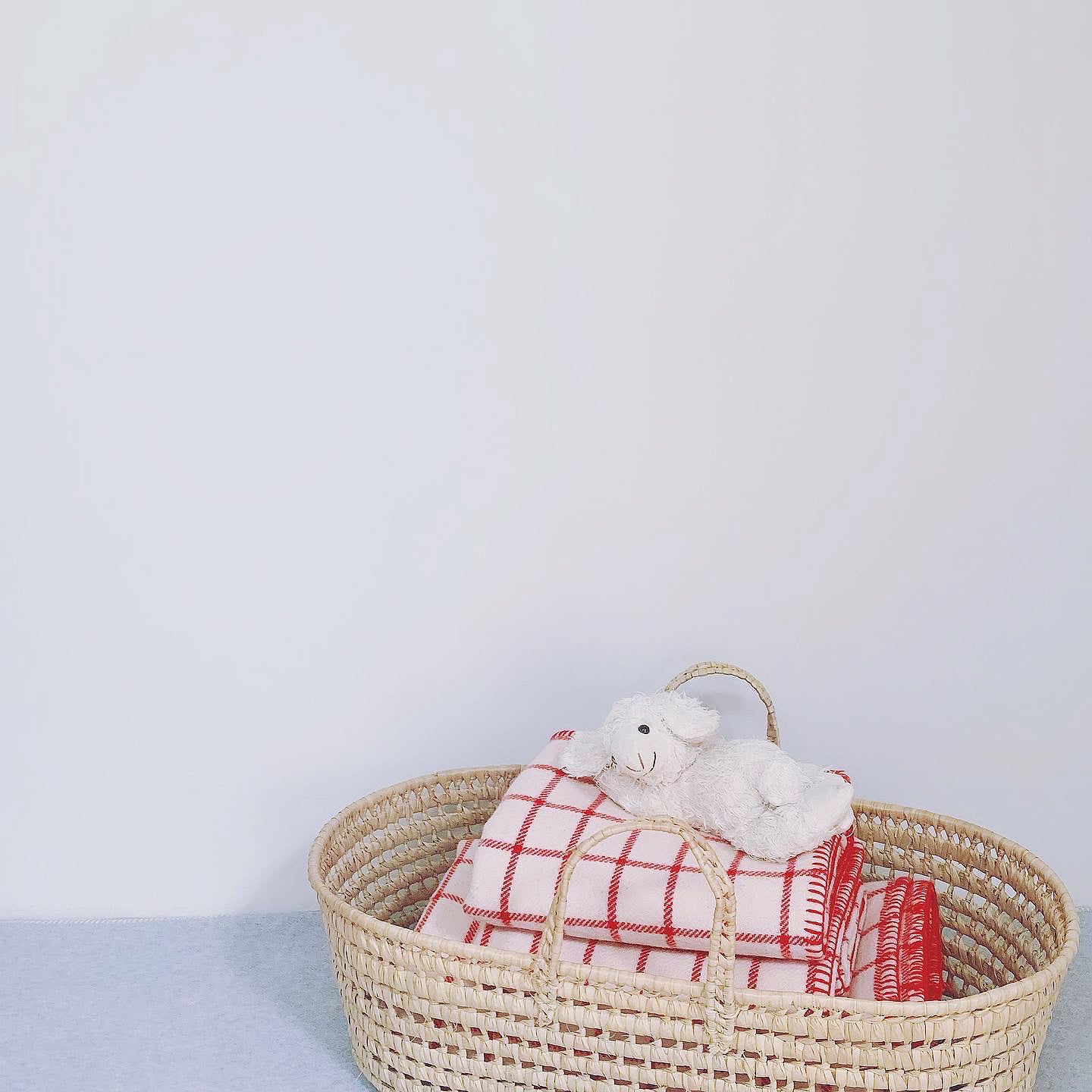 Kerry woollen mills / ウールブランケット (red) | Junge Blätter