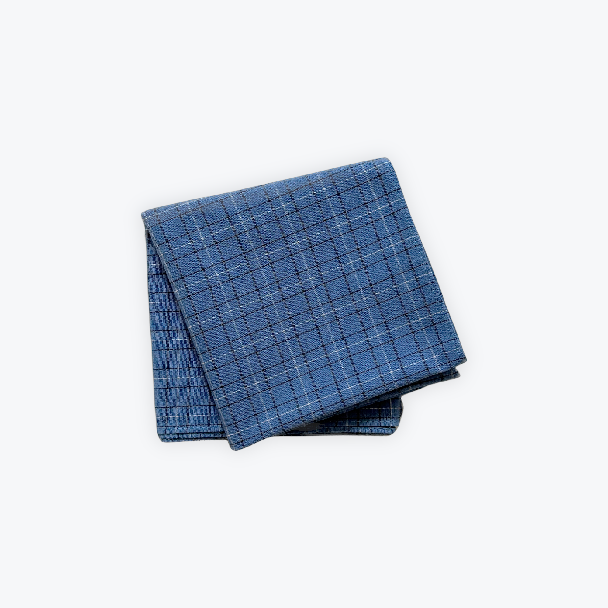 new // CINQ / ウィンドウチェックハンカチ (Green/Black/Navy